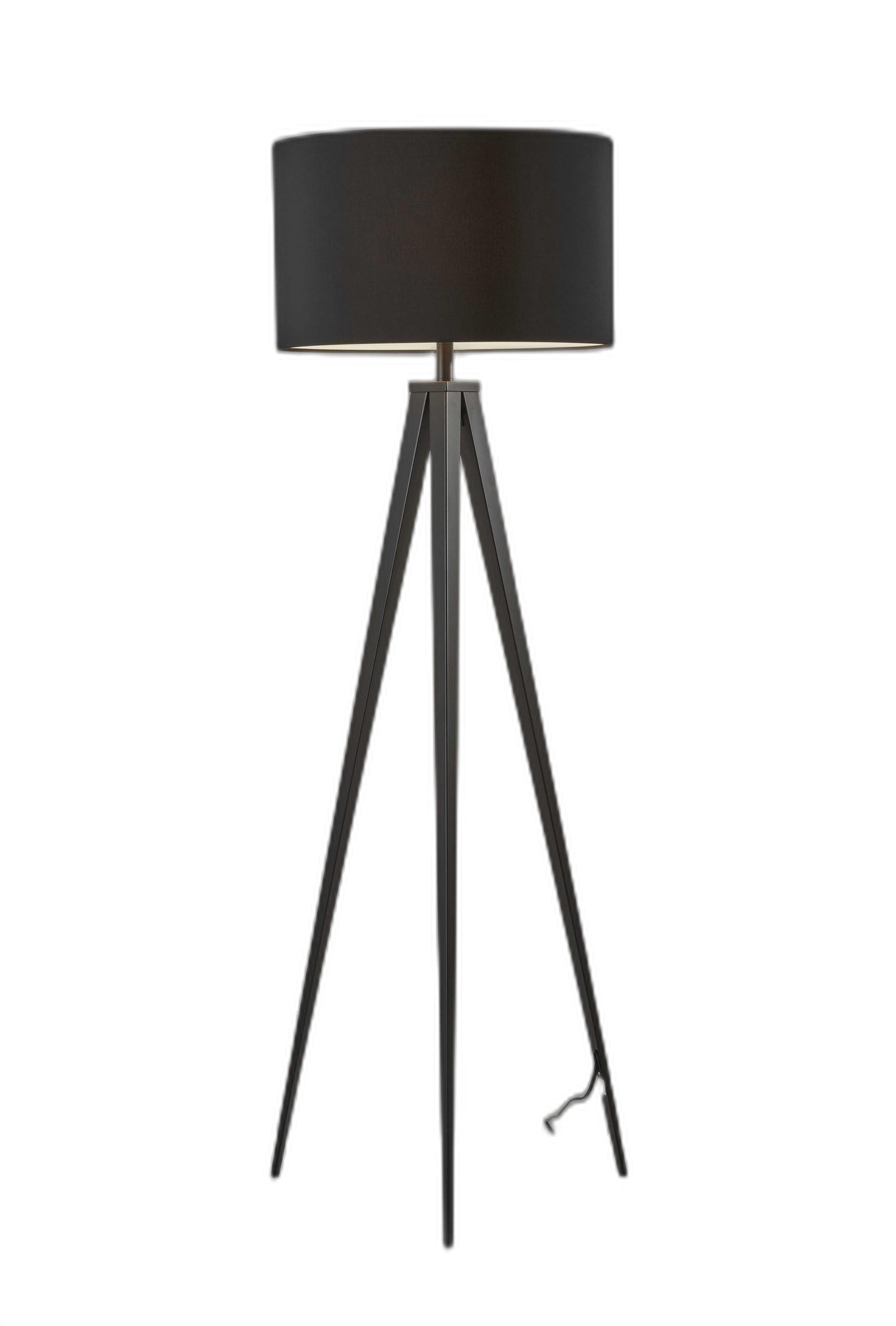 Black Tripod Floor Lamp w/ Shade