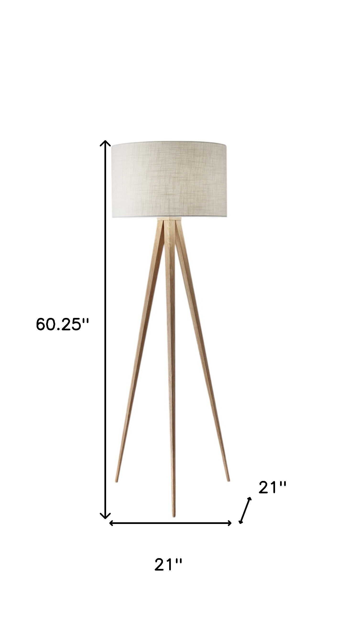 Tripod Floor Lamp w/ Shade