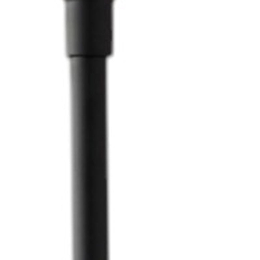Black Torchiere Floor Lamp w/ Shade