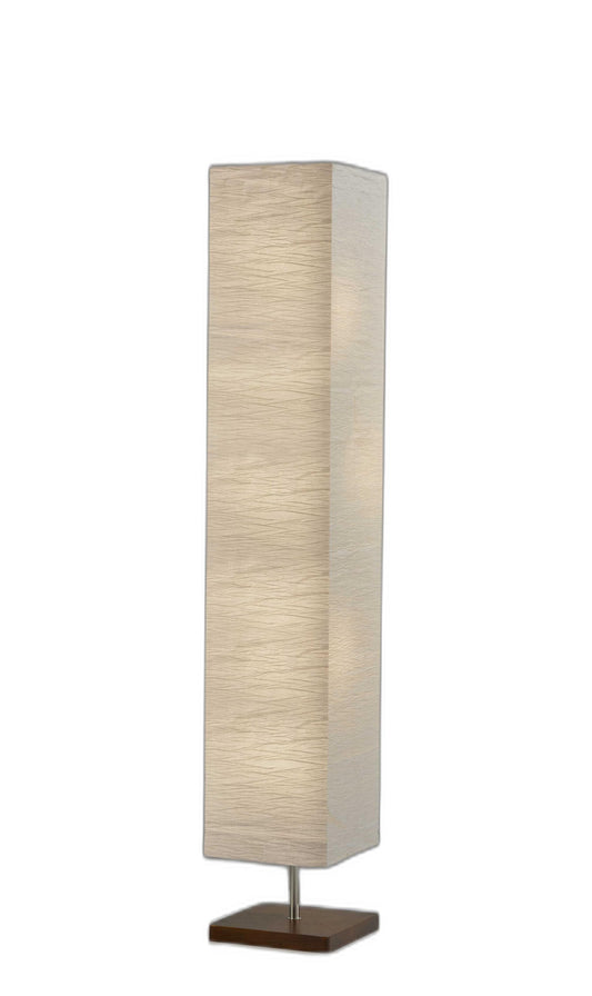 Two Light Column Floor Lamp w/ Shade