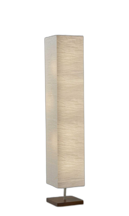 Two Light Column Floor Lamp w/ Shade
