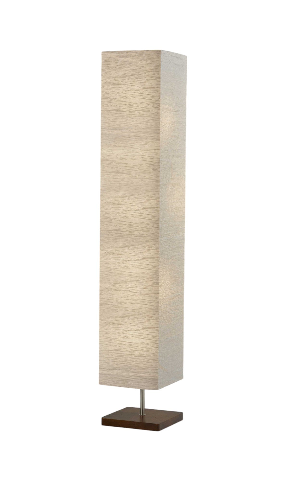 Two Light Column Floor Lamp w/ Shade
