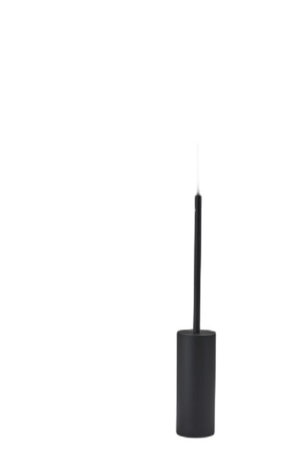 Three Color Adjustable Floor Lamp Black Saucer Led
