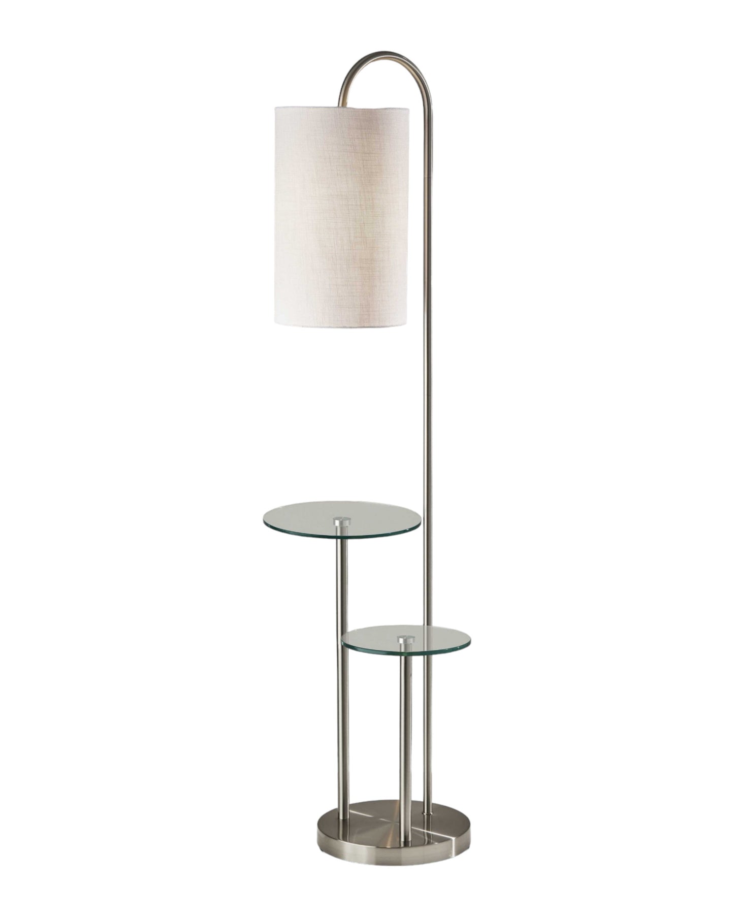 Tray Table Floor Lamp w/ Shade