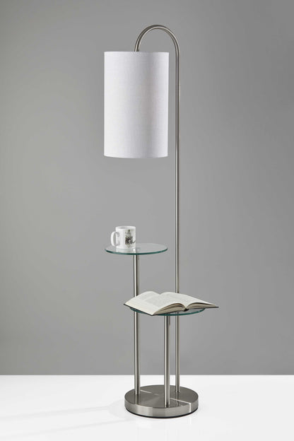 Tray Table Floor Lamp w/ Shade