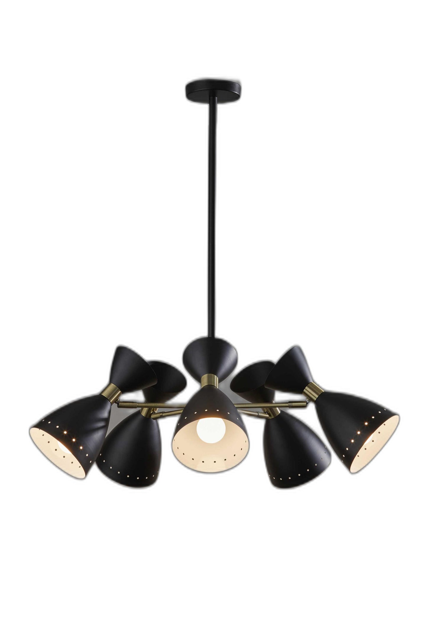 Cinco Diabolo Adjustable Black Pendant