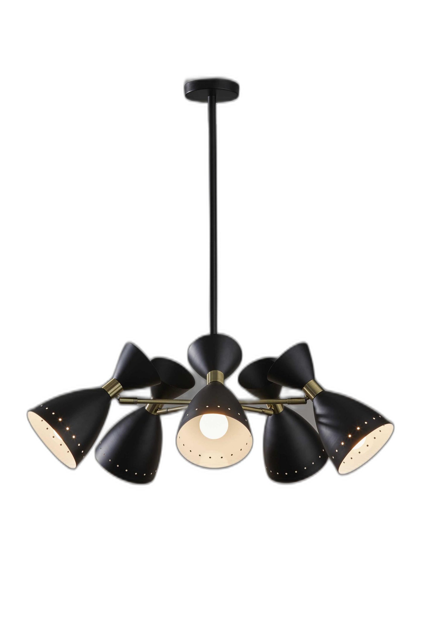 Cinco Diabolo Adjustable Black Pendant