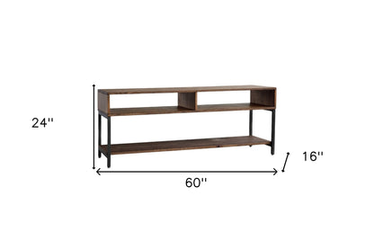 Hanson Solid Wood Media Console