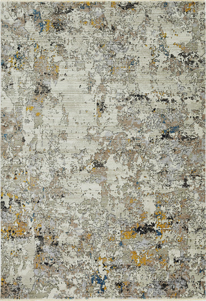 5 x 7 Grey Hand Loomed Traditional Floral Indoor Rug