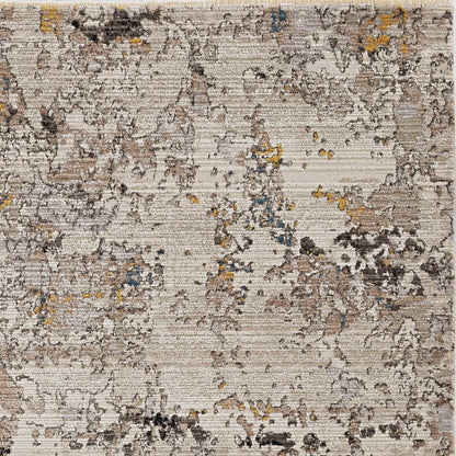5 x 7 Grey Hand Loomed Traditional Floral Indoor Rug