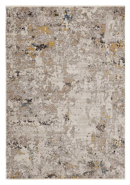 5 x 7 Grey Hand Loomed Traditional Floral Indoor Rug