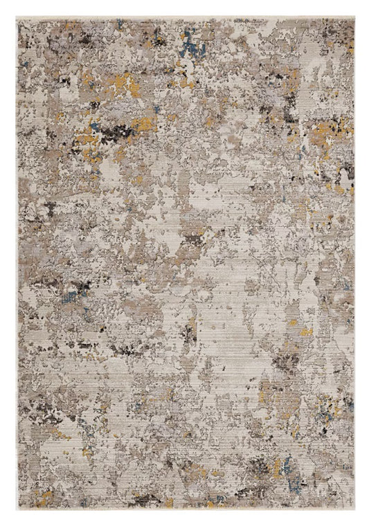 5 x 7 Grey Hand Loomed Traditional Floral Indoor Rug