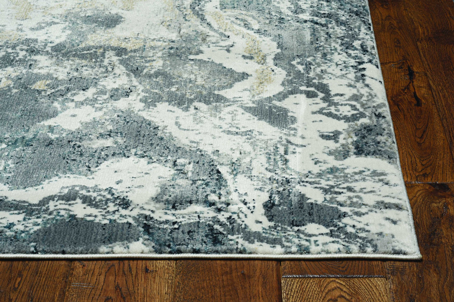 8 x 10 Gray Hand Loomed Rug