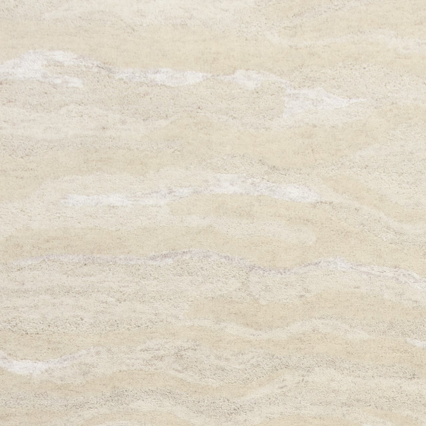8 x 10 Ivory Wool Hand Tufted Rug
