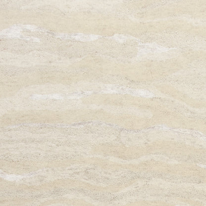 8 x 10 Ivory Wool Hand Tufted Rug
