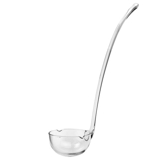 Mouth Blown Crystal Punch Ladle