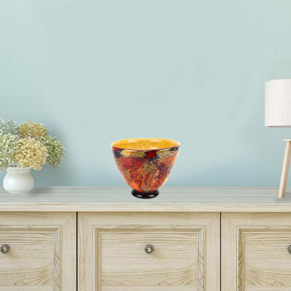 Mouth Blown Art Glass Centerpiece