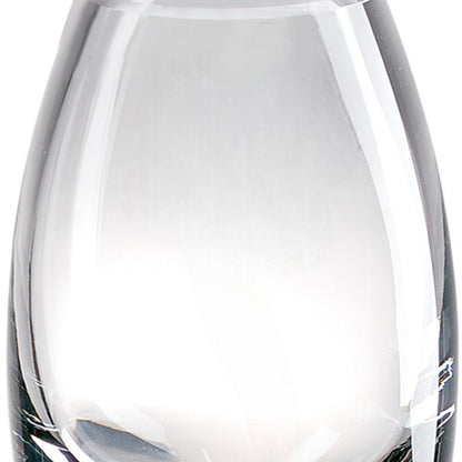 Clear Lead Free Crystal Oval Table Vase