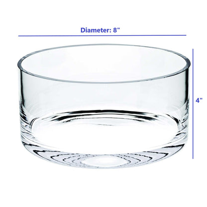 Crystal Round Serving Bowl