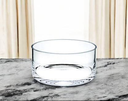 Crystal Round Serving Bowl