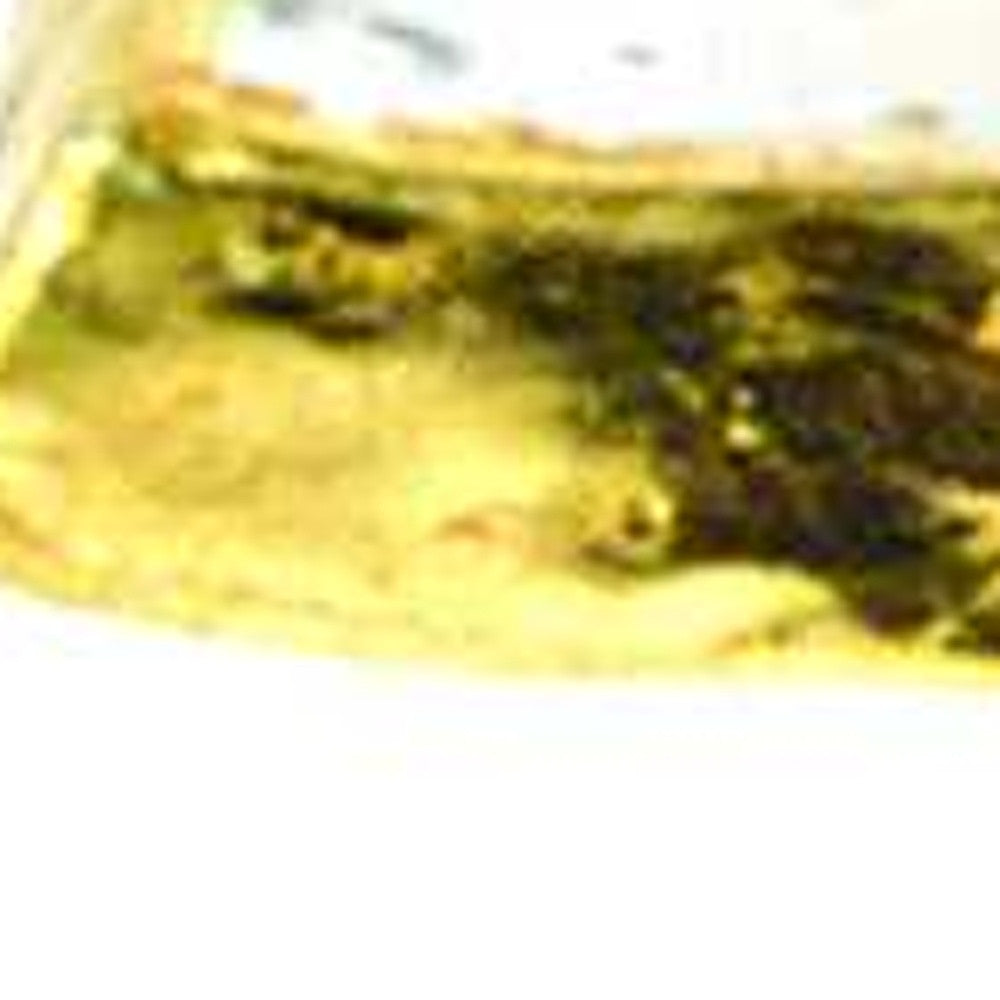 Set Of 4 Square Edge Gold Plates