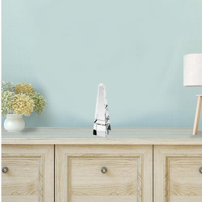 Clear Crystal Obelisk Statue