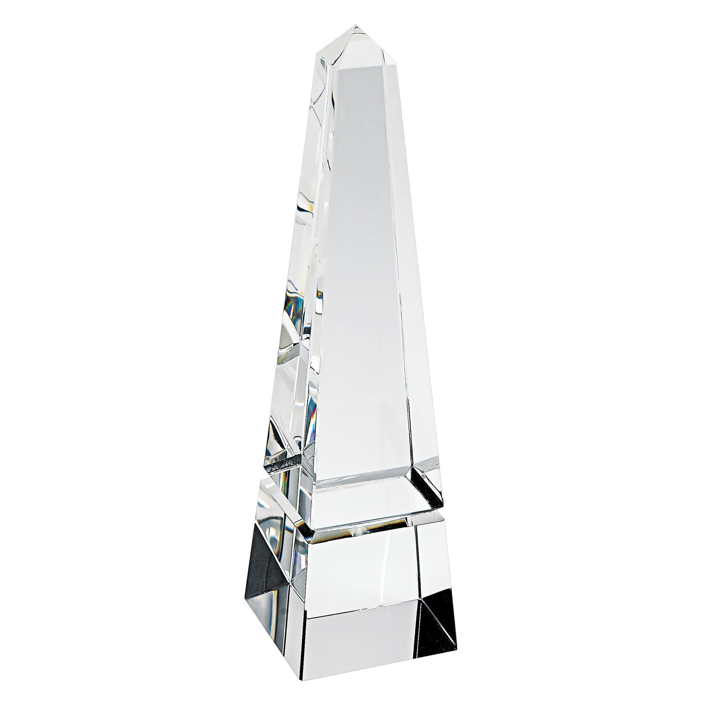 Clear Crystal Obelisk Statue