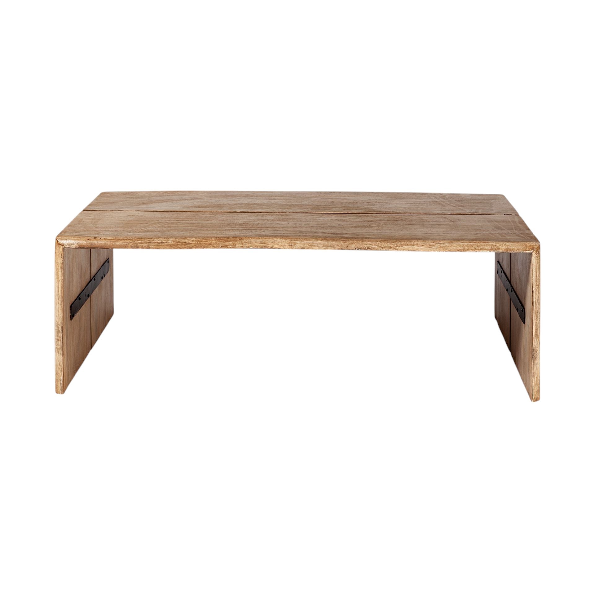 Brown Solid Wood Coffee Table image 2