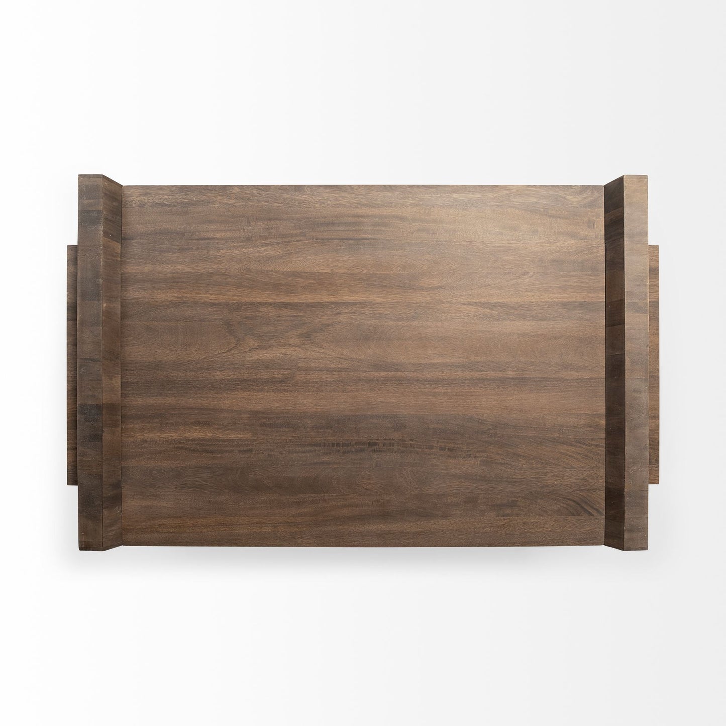 Brown Wood Coffee Table image 5
