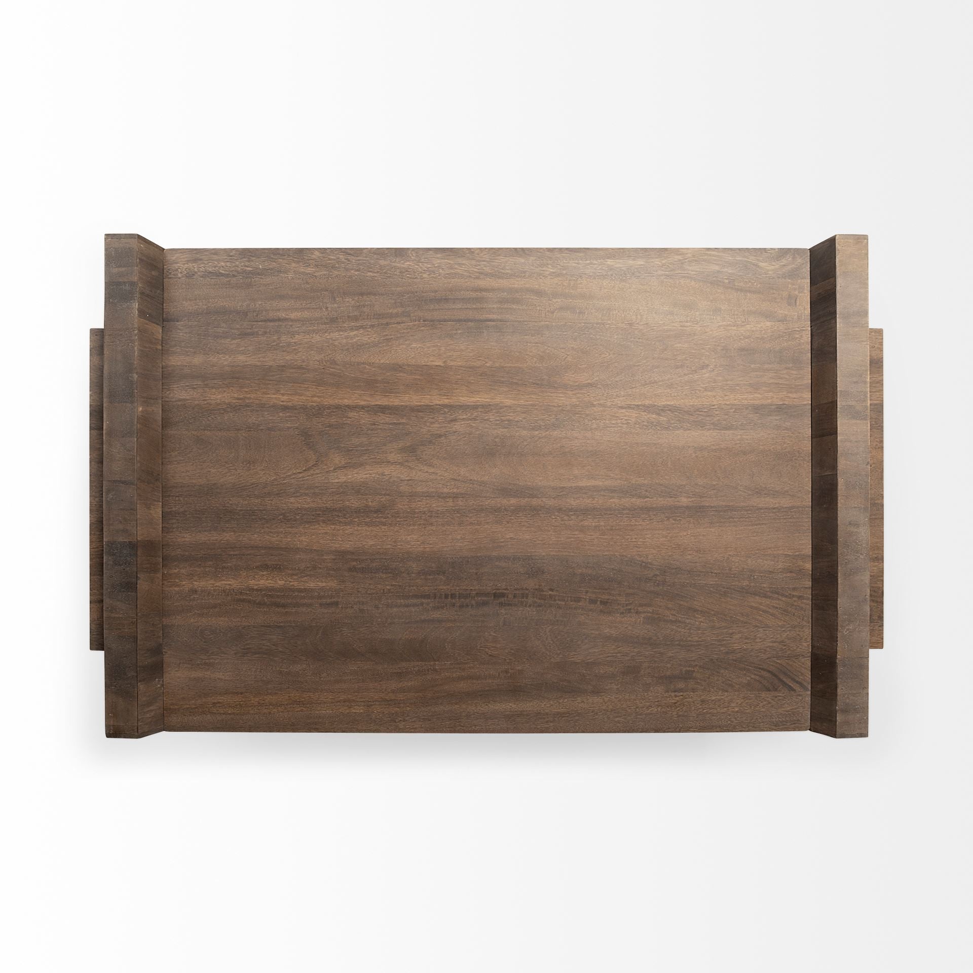 Brown Wood Coffee Table image 5