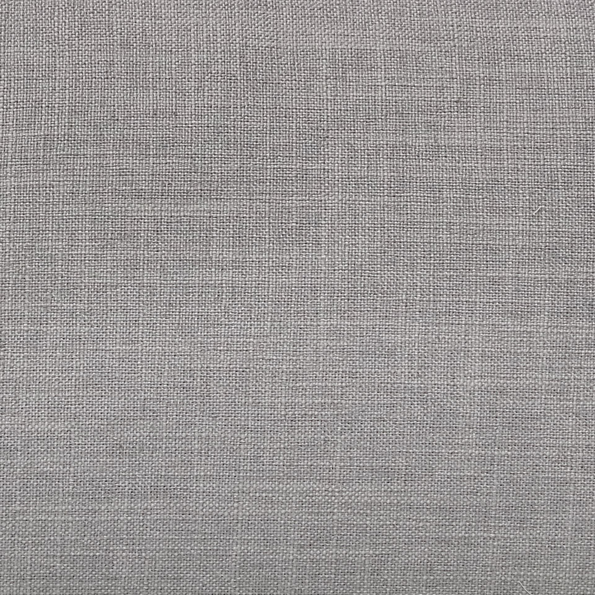 Gray & Brown Linen Arm Chair