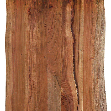 Brown Rectangular Solid Wood Dining Table