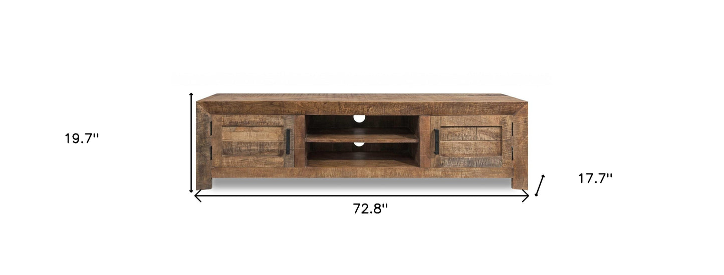Dunley Solid Wood Media Console