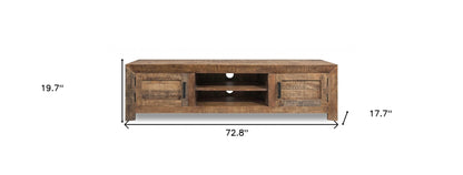 Dunley Solid Wood Media Console