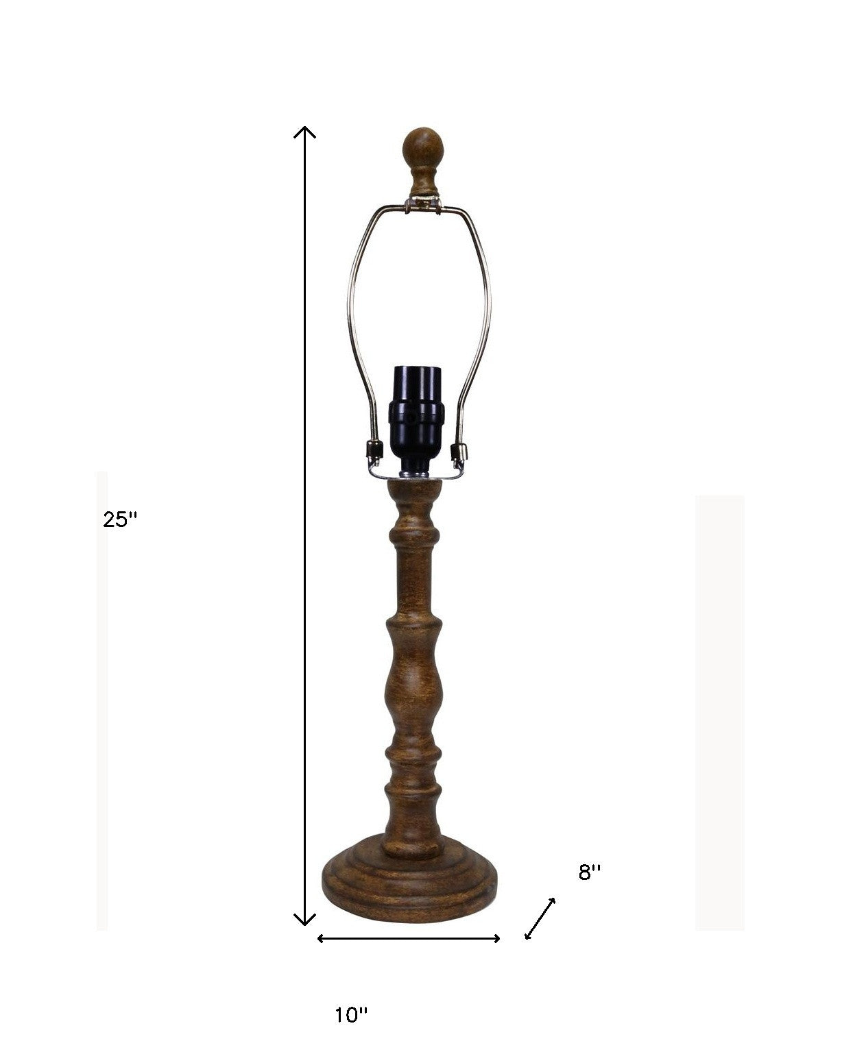 Brown Standard Table Lamp