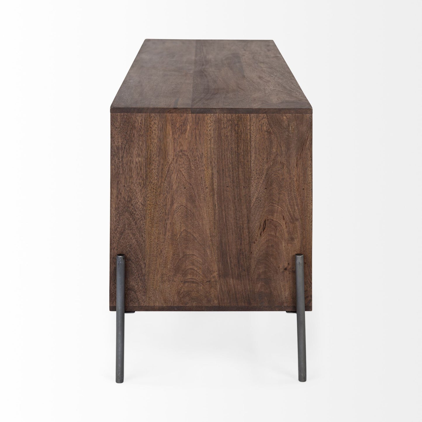 Olsi Solid Wood Media Console