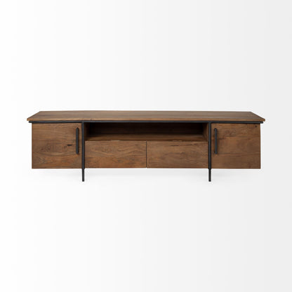 Clifton Solid Wood Media Console