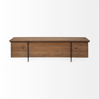 Clifton Solid Wood Media Console
