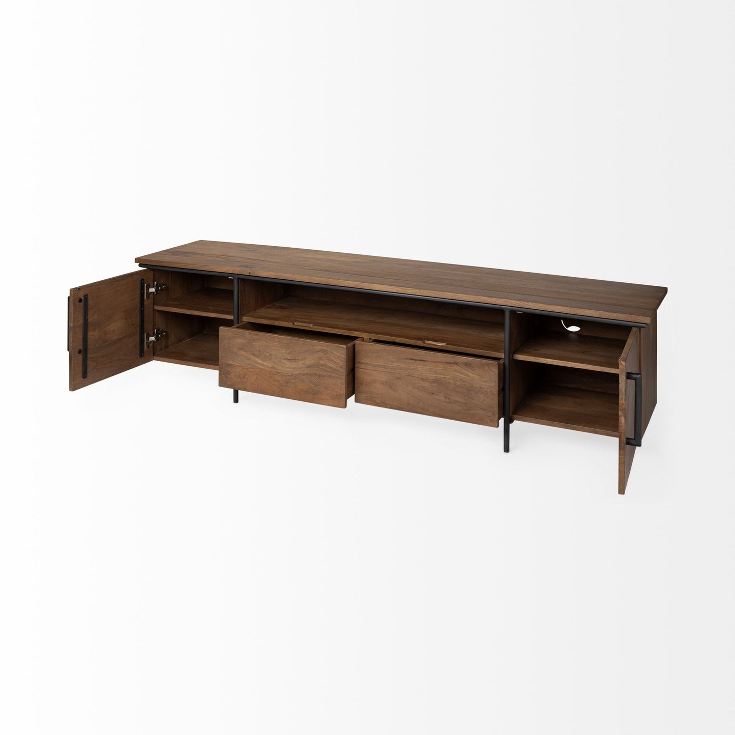 Clifton Solid Wood Media Console