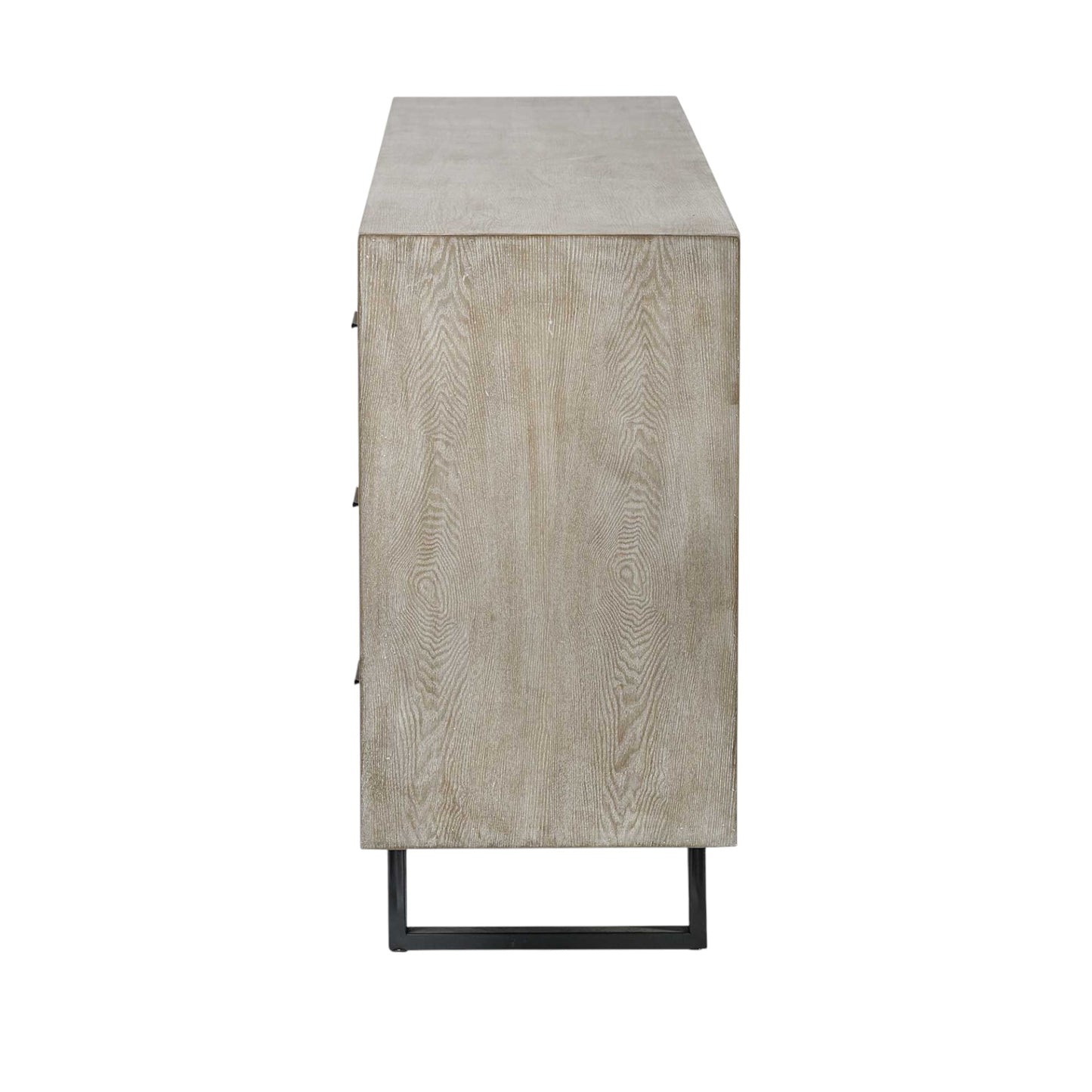 Light Brown Solid Wood 9 Drawer Sideboard