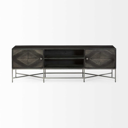 Redwyck Solid Wood Media Console