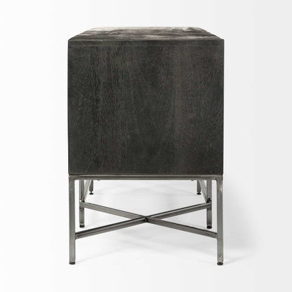 Redwyck Solid Wood Media Console