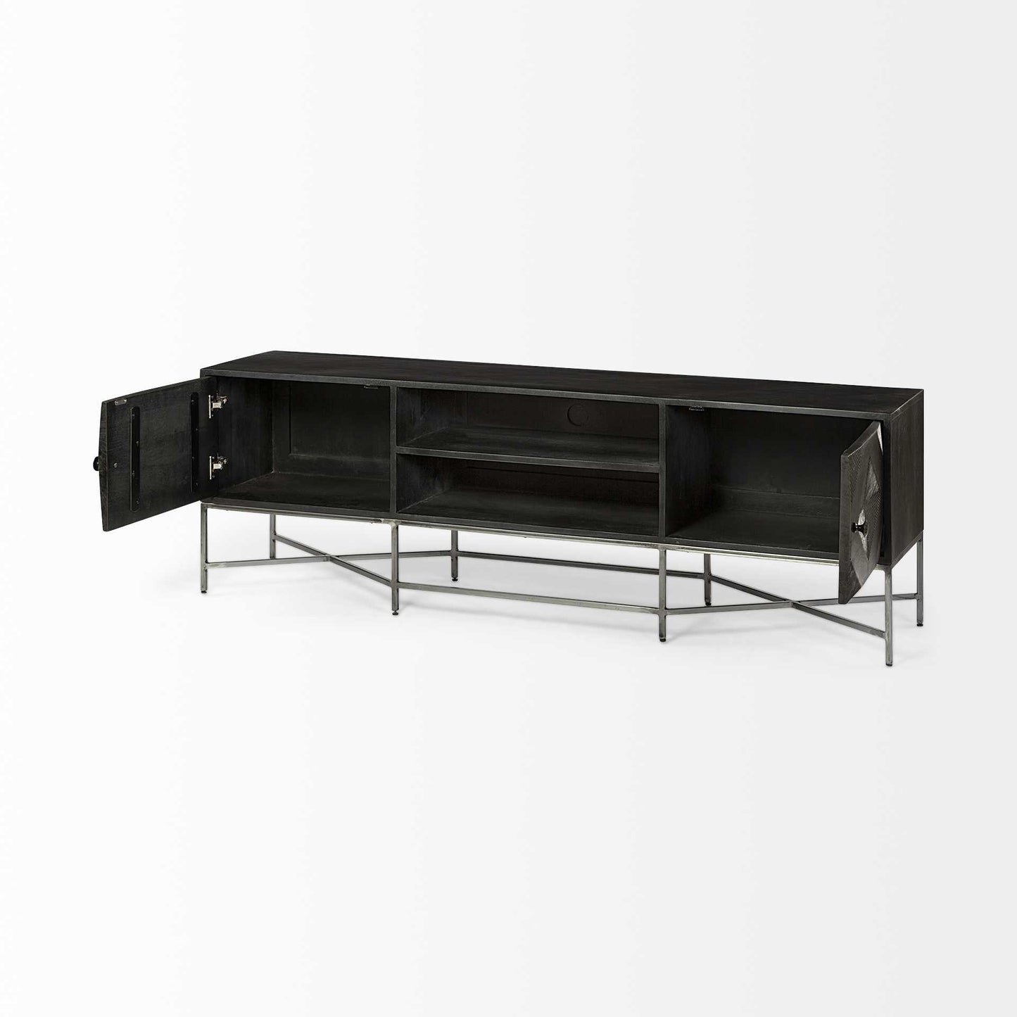 Redwyck Solid Wood Media Console