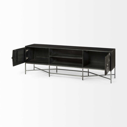 Redwyck Solid Wood Media Console