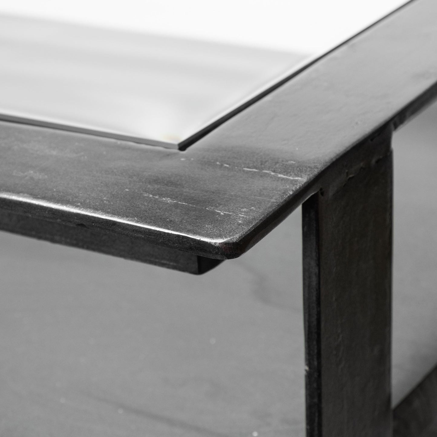 Black & Gray Solid Wood Sideboard