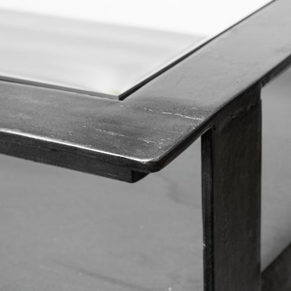 Black & Gray Solid Wood Sideboard