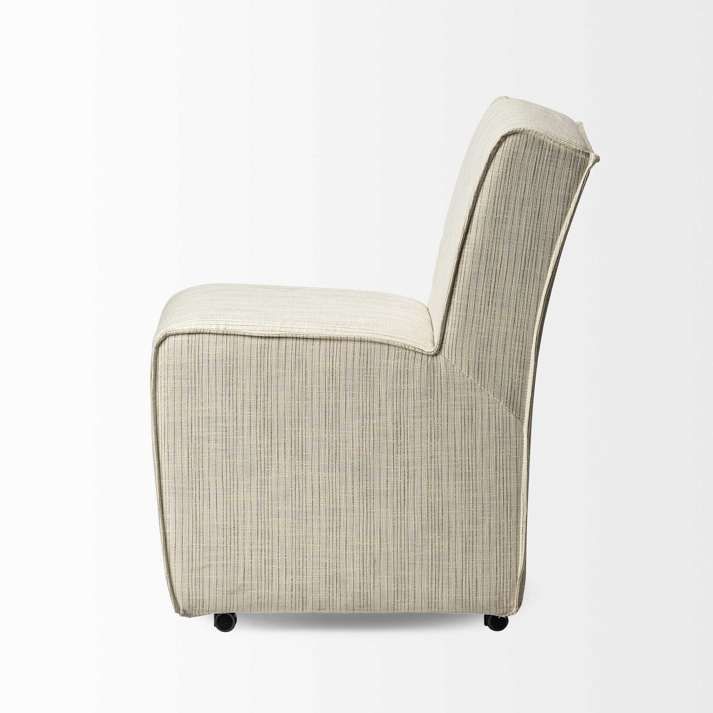 Cream Fabric Dining Chair - Set of 2