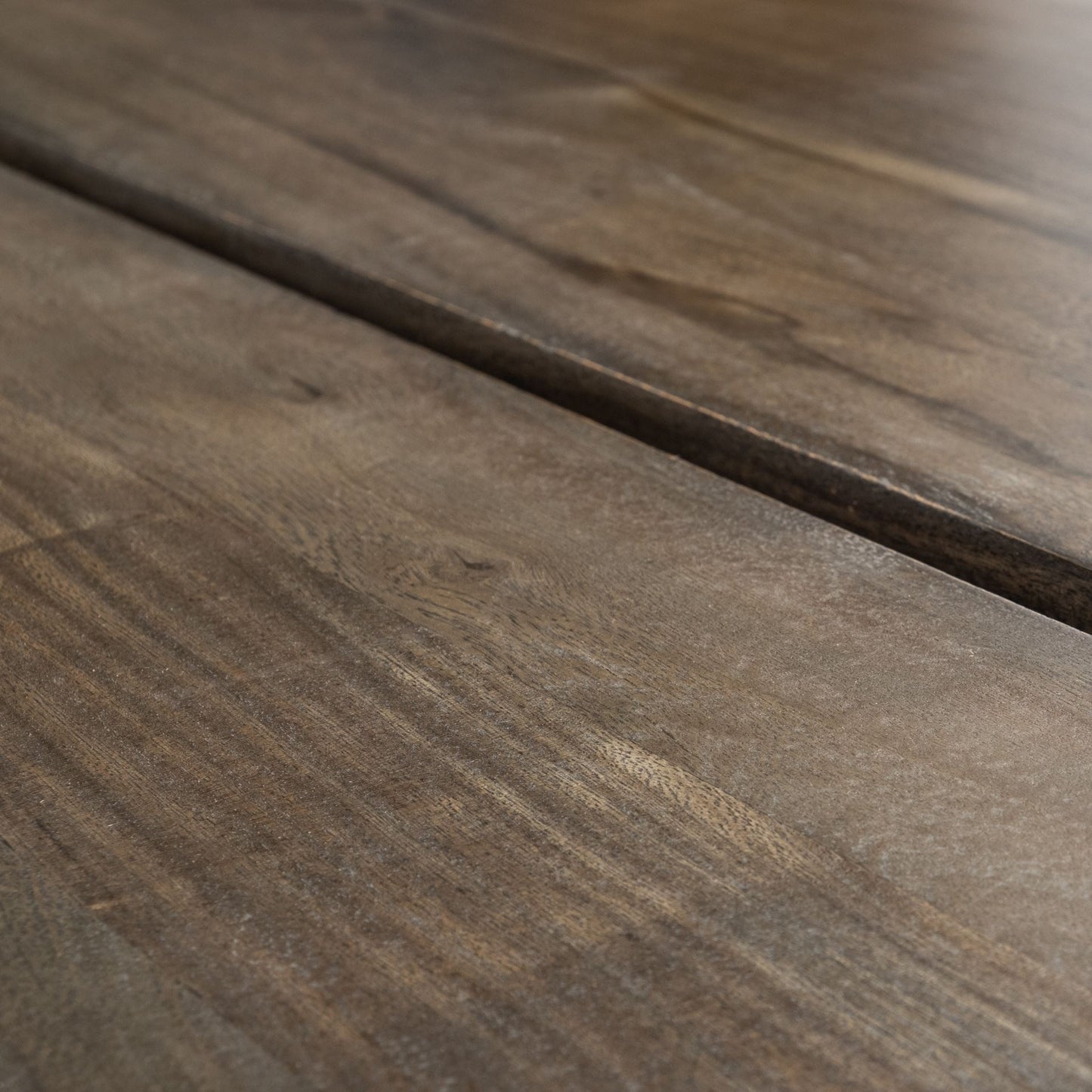 Brown Solid Wood Sled Base Dining Table