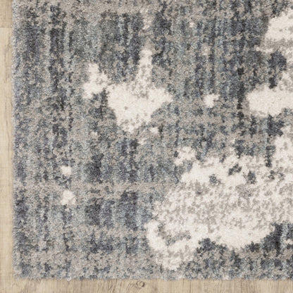 7 x 9 Grey & Ivory Grey Matter Rug