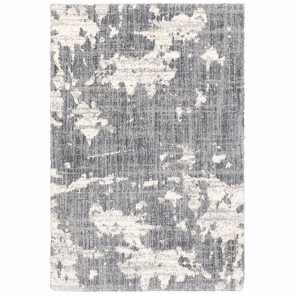 8 x 10 Grey & Ivory Grey Matter Rug